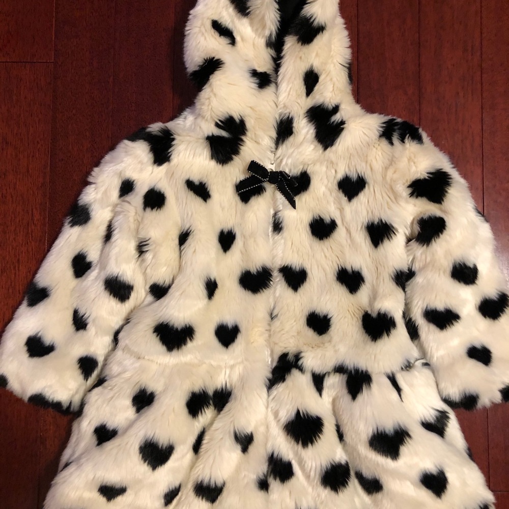 Girls Faux Fur Coat
